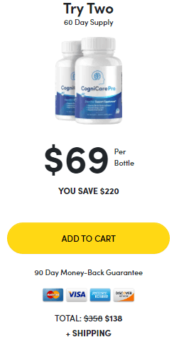 CogniCare Pro - 2 Bottle