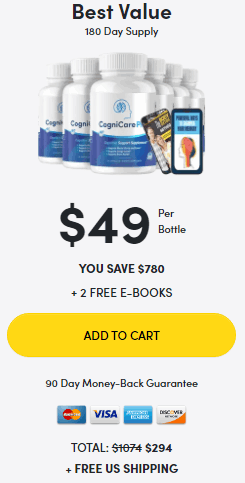 CogniCare Pro - 6 Bottle